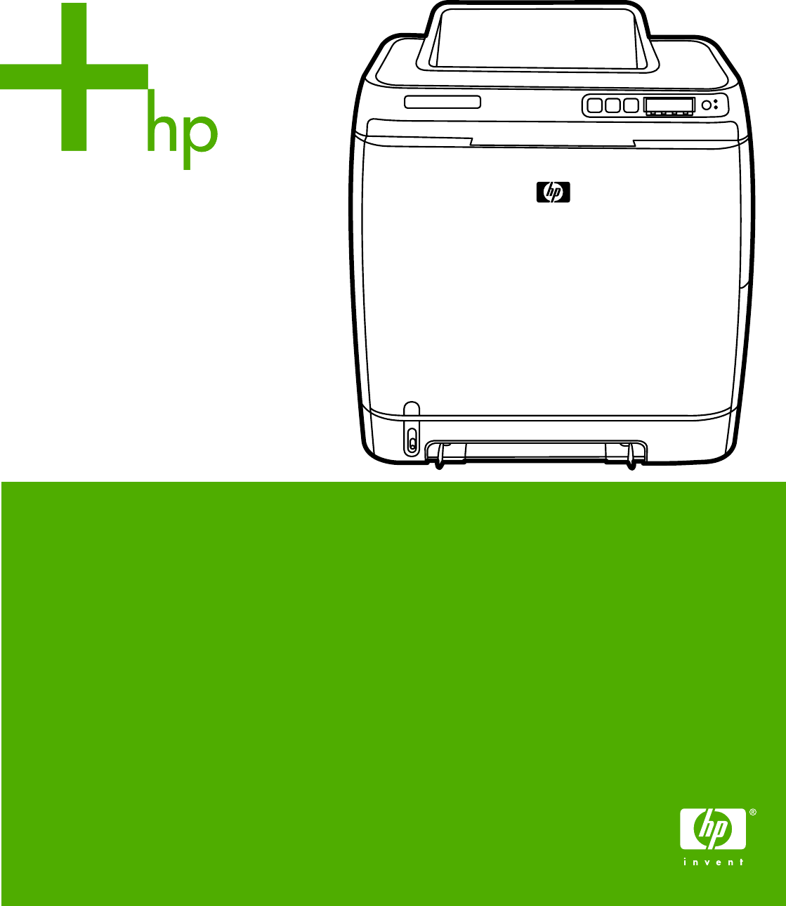 hp 2600n printer manual